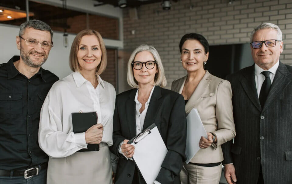 Teamwork in the office